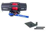 Viper V2 UTV Winch Kit 3500 lb Standard Spool With 40 Feet Red Synthetic Rope With Mount For Kubota RTV1140/RTV900 2009-2022