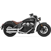 Vance & Hines 18623 Twin Slash Slip-Ons for Indian 3 in. Chrome New VH-0284