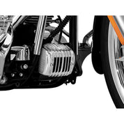 Harley-Davidson FLSTN Softail Deluxe 2005-2014Regulator Cover Chrome by Kuryakyn