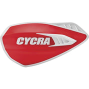 Cycra Cyclone Handguards Red/White - 1CYC-0056-343