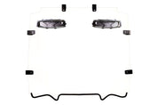 Seizmik Versa-Vent Hard Coated Polycarbonate Windshield For Polaris RZR Pro XP
