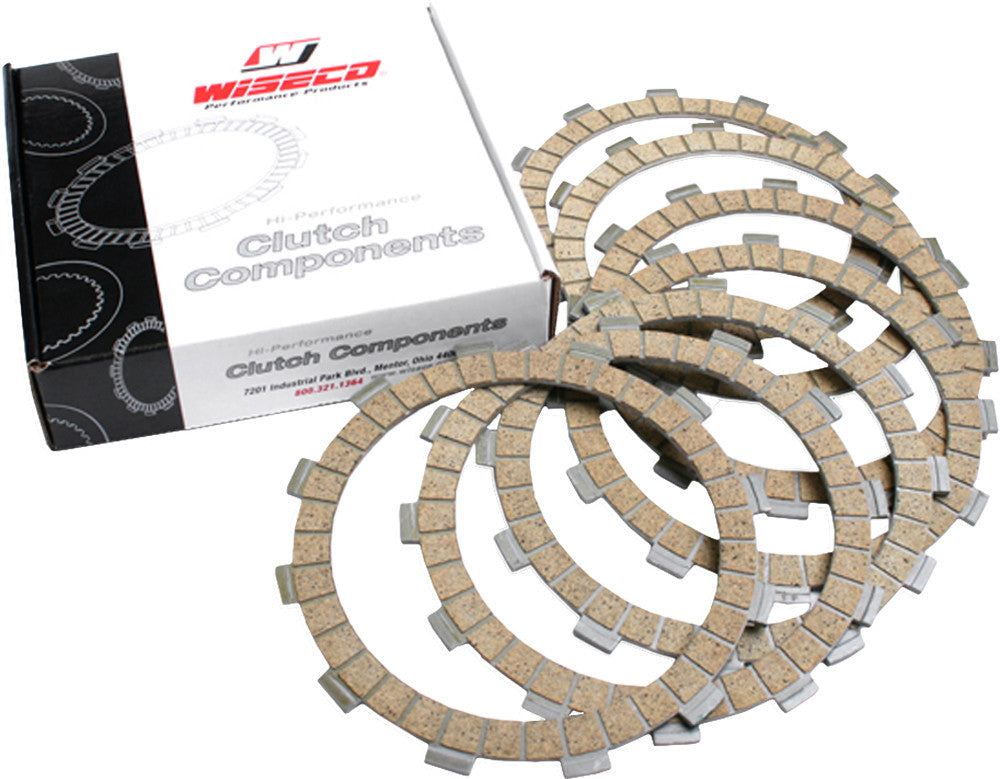 Wiseco Friction Plates 7 Fiber Yam WPPF011
