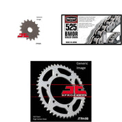525 BMOR Chain Natural, Front & Rear Sprocket Kit for SUZUKI GSX-R600 1997
