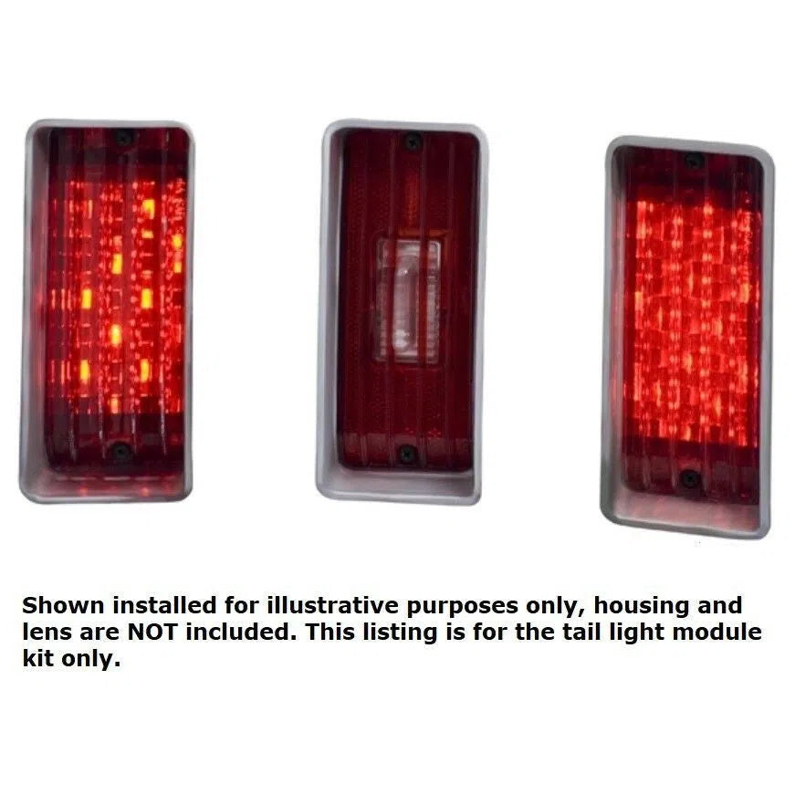 Dakota Digital 70 Chevy Impala Caprice LED Replacement Tail Lights Kit LAT-NR271