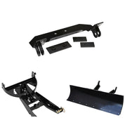 Denali Black UTV Snow Plow Kit For Polaris Ranger 570 Mid Size 2014-2021