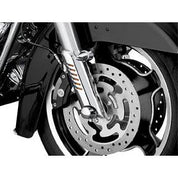 Harley FLHR Road King 2000-2013Fork Leg Deflector Shields Lower Chrome Kuryakyn