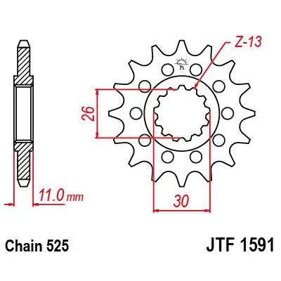 Front & Rear Sprocket Kit for YAMAHA FJ-09 F,F,C,G,GC-1RC-USA 16 JT Sprockets