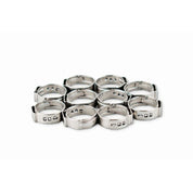 WSM Oetiker Hose Clamp 016.6mm-019.8mm 10 Pack 13-162-48