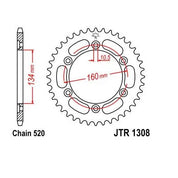 Steel Rear Sprocket 42T fits Street HONDA CBR1000RR 2006-2007