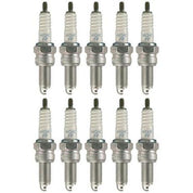 Set of 10 NGK Standard Spark Plugs for Kawasaki VN800 2006 Engine 800cc