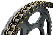 BIKEMASTER 520 BMZR Sealed Chain 120 Black/Gold