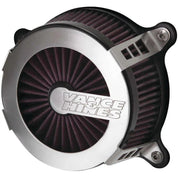 Vance & Hines 70087 VO2 Air Intake; Cage Fighter; Brushed Aluminum