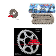 525ZVM-X Nickel, Front & Rear Sprocket Kit KAWASAKI ZX900E Ninja ZX-9R 2000-2003