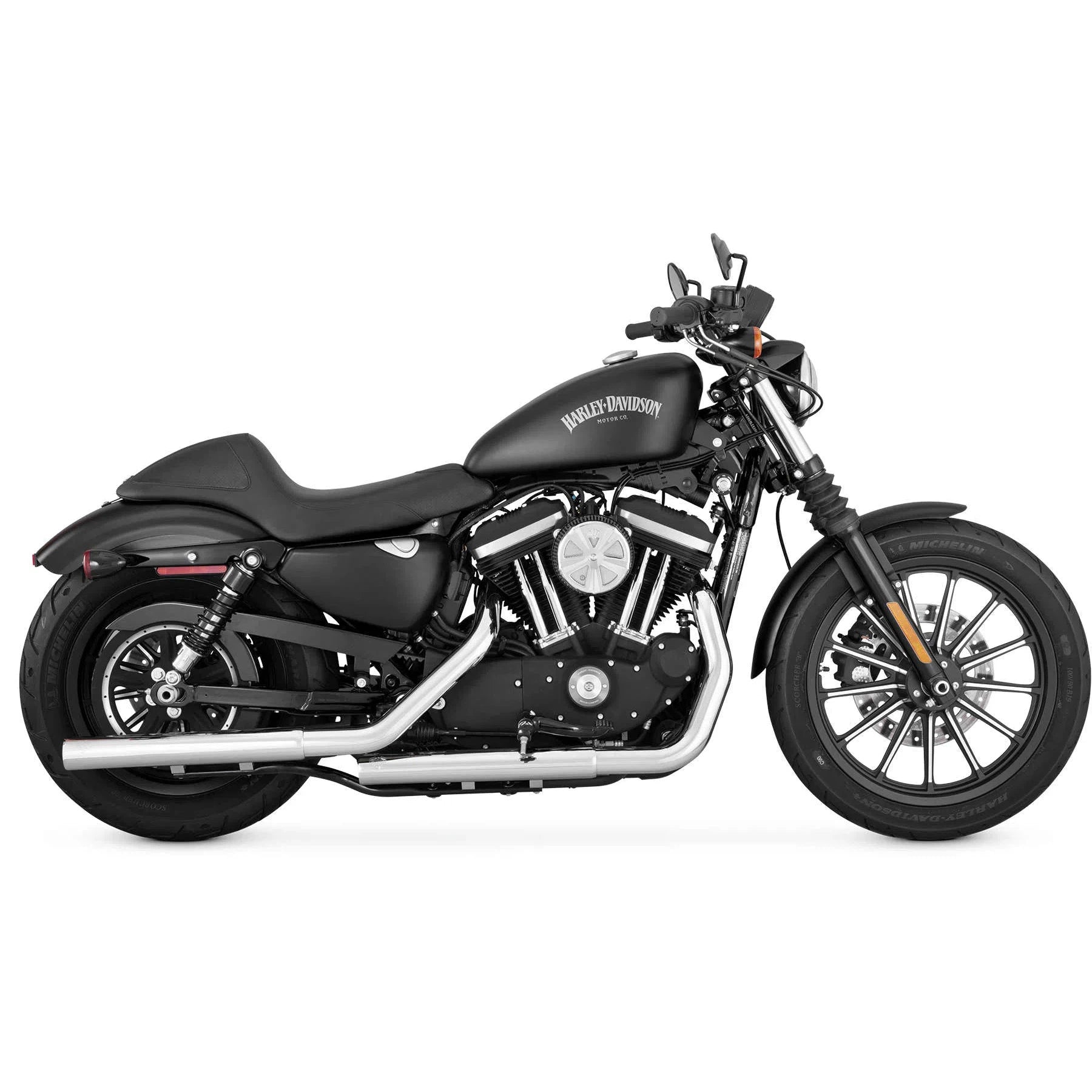 Vance & Hines 16863 Straightshots Hs Slip-Ons Chrome Fits 2014 H-D Sportster