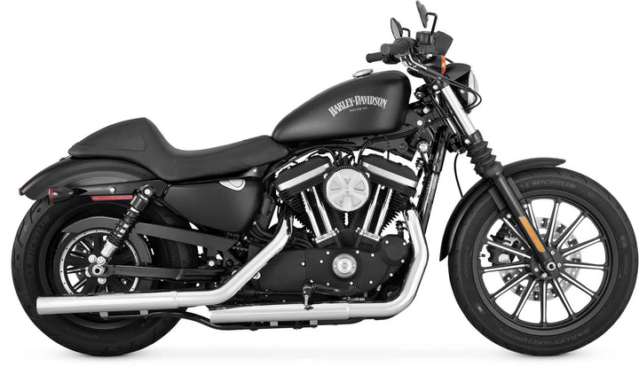 Vance & Hines 16863 Straightshots Hs Slip-Ons Chrome Fits 2014 H-D Sportster