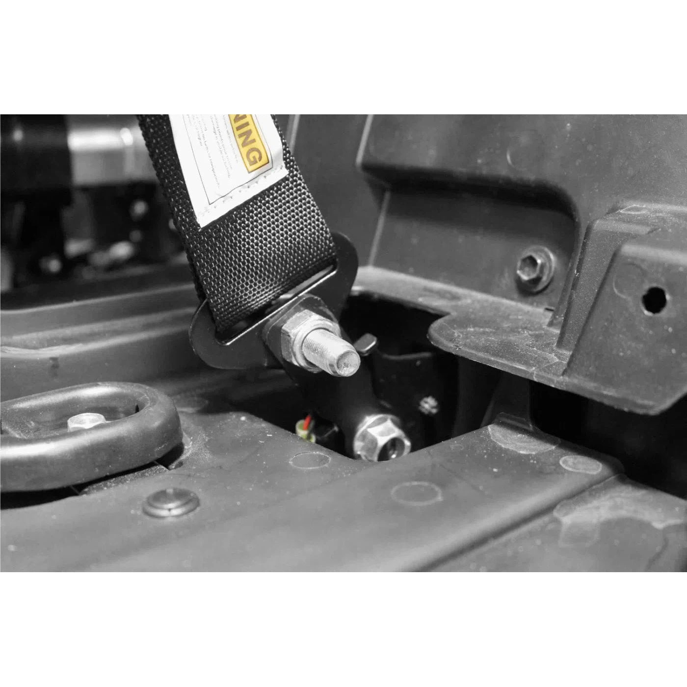 DragonFire Racing Harness Mount Kit - Yamaha YXZ - Black - 14-5100