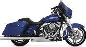 Vance And Hines Monster Round Slip On Exhaust 4in Chrome With Fuelpak FP4