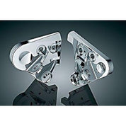 Kuryakyn Chrome Driver Footpeg Mounts