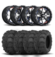 ITP Cyclone 14" Wheels And Mud Lite Tires [28x12-14]