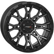 System 3 ST-6 Aluminum Dark Tint Wheel 12x7 4/110 4+3 (+10mm) 12S3-6110