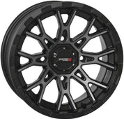System 3 ST-6 Aluminum Dark Tint Wheel 14x7 4/156 4+3 (+10mm) 14S3-6155