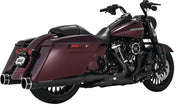 Vance And Hines Torquer 450 Slip On Exhaust 4.5in Black With Fuelpak FP3