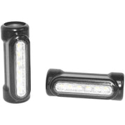 Letric Lighting Engine Guard Mounted Lights Black With White/Amber