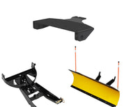 Denali Black UTV Snow Plow Kit For CF-Moto UFORCE 500 2016-2020