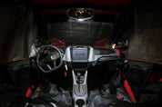 Seizmik Halo-RA LED Rearview Mirror with Cast Aluminum Bezel For Can-Am Defender