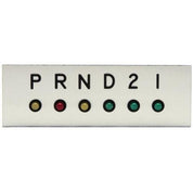 Dakota Digital Horizontal LED Gear Position Indicator Plate W/O Overdrive