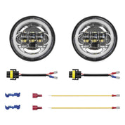 XK Glow Driving Lights Chrome - XK042007-W