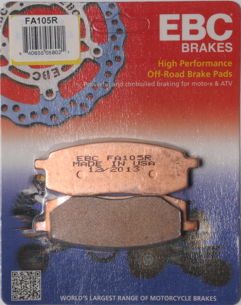 EBC 1 Pair HH Sintered Superbike Brake Pads MPN FA105R