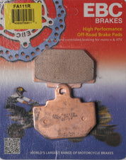 EBC 1 Pair Sintered R Series Heavy-Duty Brake Pads MPN FA111R
