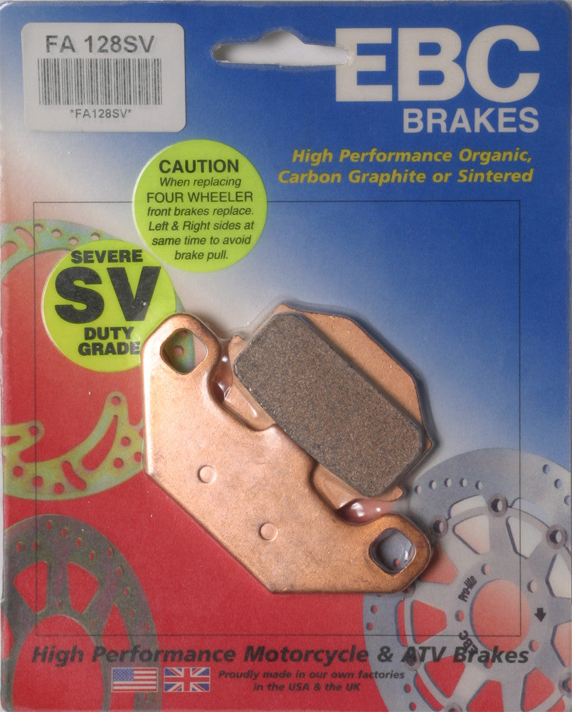 EBC 1 Pair SV Series Severe Duty Brake Pads MPN FA128SV