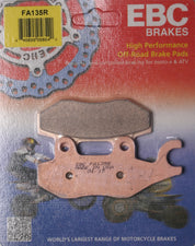 EBC 1 Pair Sintered R Series Heavy-Duty Brake Pads MPN FA135R
