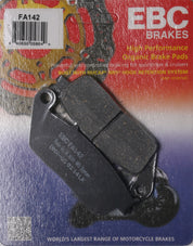 EBC 1 Pair Premium SFA Organic OE Replacement Brake Pads MPN FA142