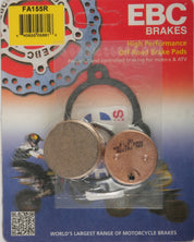 EBC 1 Pair Sintered R Series Heavy-Duty Brake Pads MPN FA155R