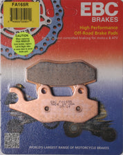 EBC 1 Pair Sintered R Series Heavy-Duty Brake Pads MPN FA165R