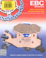 EBC 1 Pair SV Series Severe Duty Brake Pads MPN FA165SV