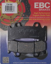 EBC 1 Pair Premium SFA Organic OE Replacement Brake Pads MPN FA190
