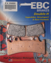 EBC 1 Pair HH Sintered Superbike Brake Pads MPN FA190HH