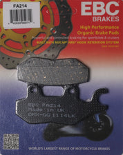 EBC 1 Pair FA Series Organic Replacement Brake Pads MPN FA214