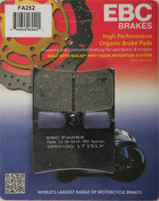 EBC 1 Pair Premium SFA Organic OE Replacement Brake Pads MPN FA252