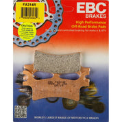 EBC 1 Pair Sintered R Series Heavy-Duty Brake Pads MPN FA314R