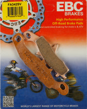 EBC 1 Pair SV Series Severe Duty Brake Pads MPN FA342SV