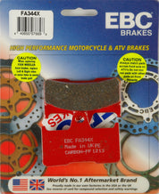 EBC 1 Pair Performance X-Series Carbon Brake Pads MPN FA344X