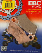 EBC 1 Pair Sintered R Series Heavy-Duty Brake Pads MPN FA354R