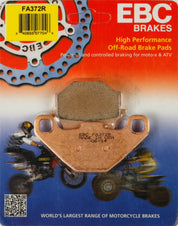 EBC 1 Pair Sintered R Series Heavy-Duty Brake Pads MPN FA372R
