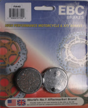 EBC 1 Pair FA Series Organic Replacement Brake Pads MPN FA40