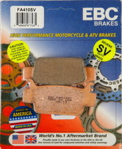 EBC 1 Pair SV Series Severe Duty Brake Pads MPN FA410SV